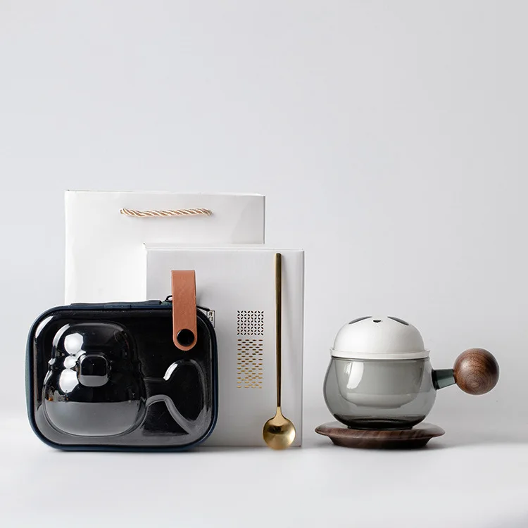 

Chinese Style Personalized Panda Teacup Tea Separation Office Household Ceramic Tea Coffee Cup Cute Coffee Cup Gift for Women