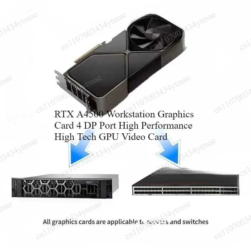 RTX A4500 Workstation Graphics Card 4 DP Port High Performance High Tech GPU Video Card