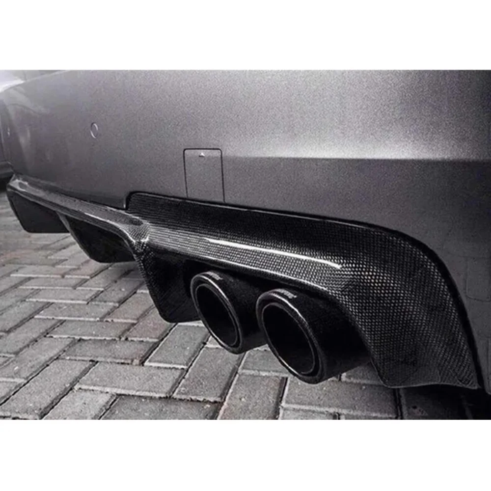 1PCS Car Carbon Fiber Matte Muffler Tip Y Shape Double Exit Exhaust Pipe Mufflers Nozzle Decoration Universal Stainless Silver