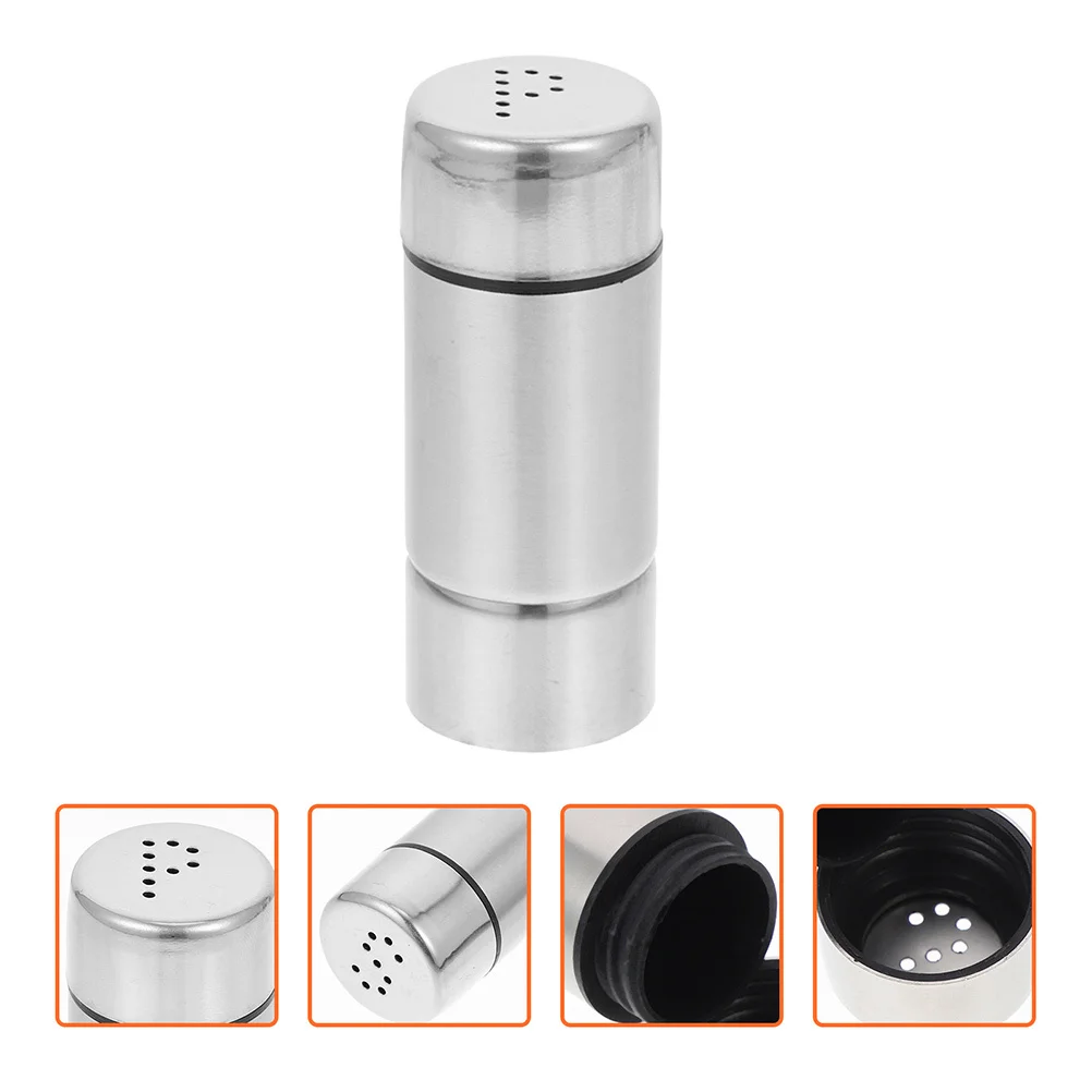 

3Pcs Multipurpose Spice Jars Rustic Decor Elegant Modern Design Compact Size Kitchen Gadget Condiment Bottle Salt Shakers