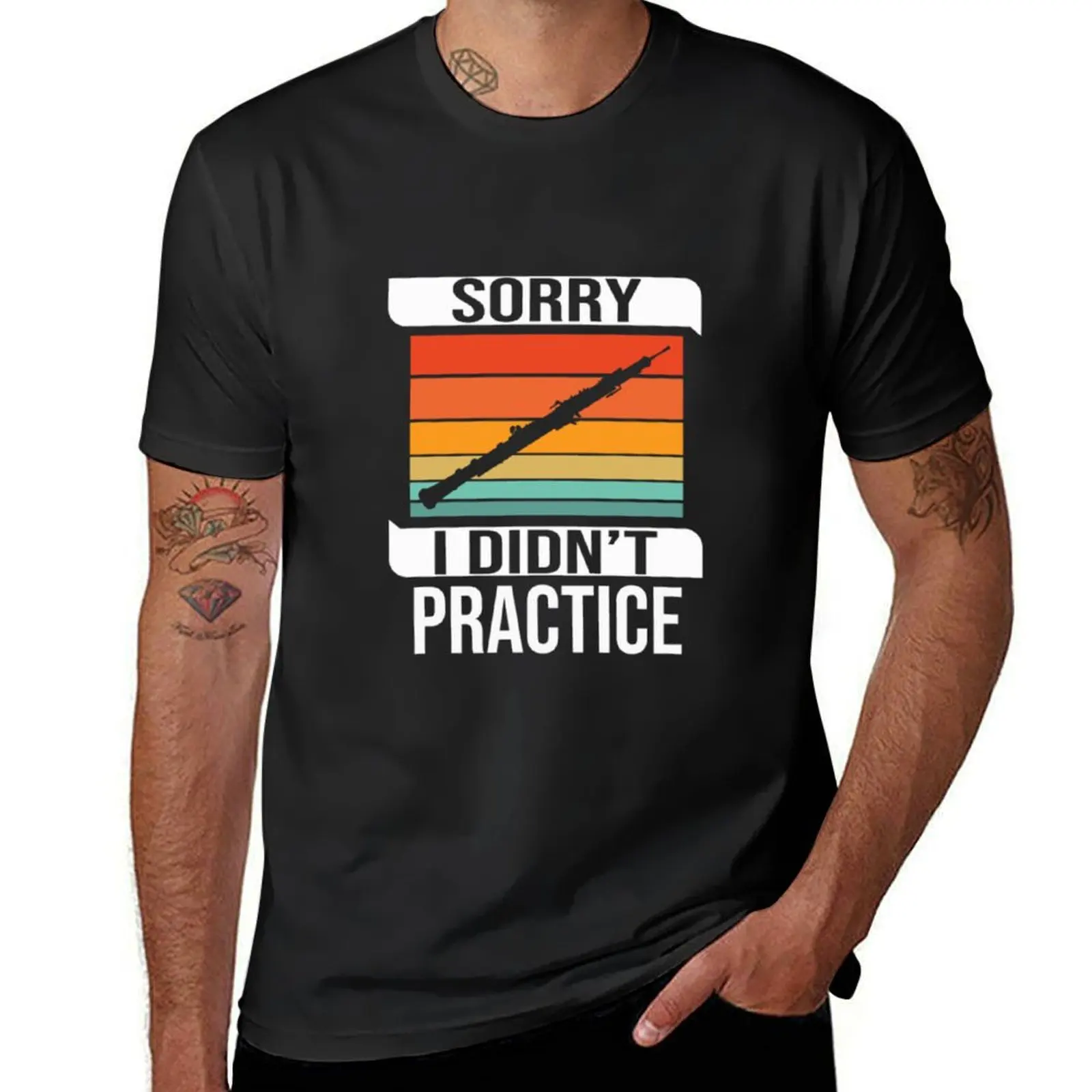 

Oboe Vintage Music Musician Band Retro Oboist T-Shirt kawaii clothes graphics mens graphic t-shirts hip hop