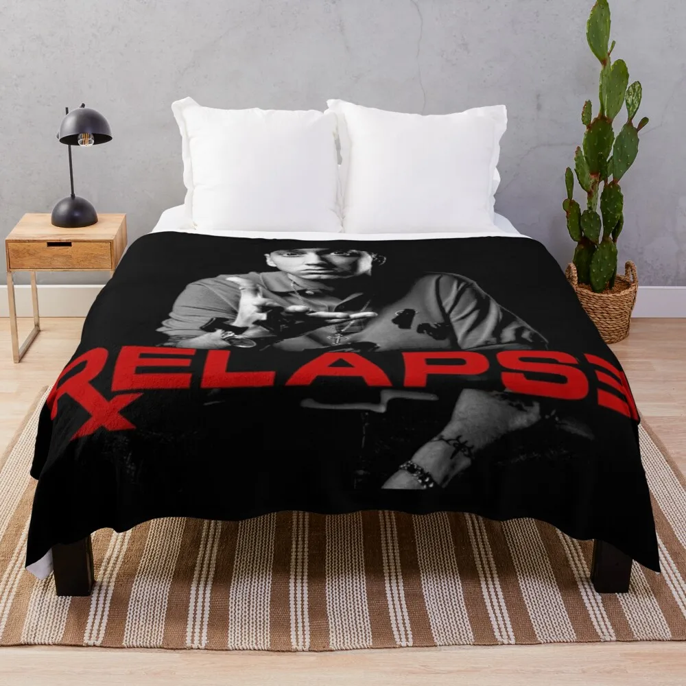 

EMINEM Throw Blanket Anti-pilling flannel throw blanket fur large fluffy plaid thermal blankets for travel