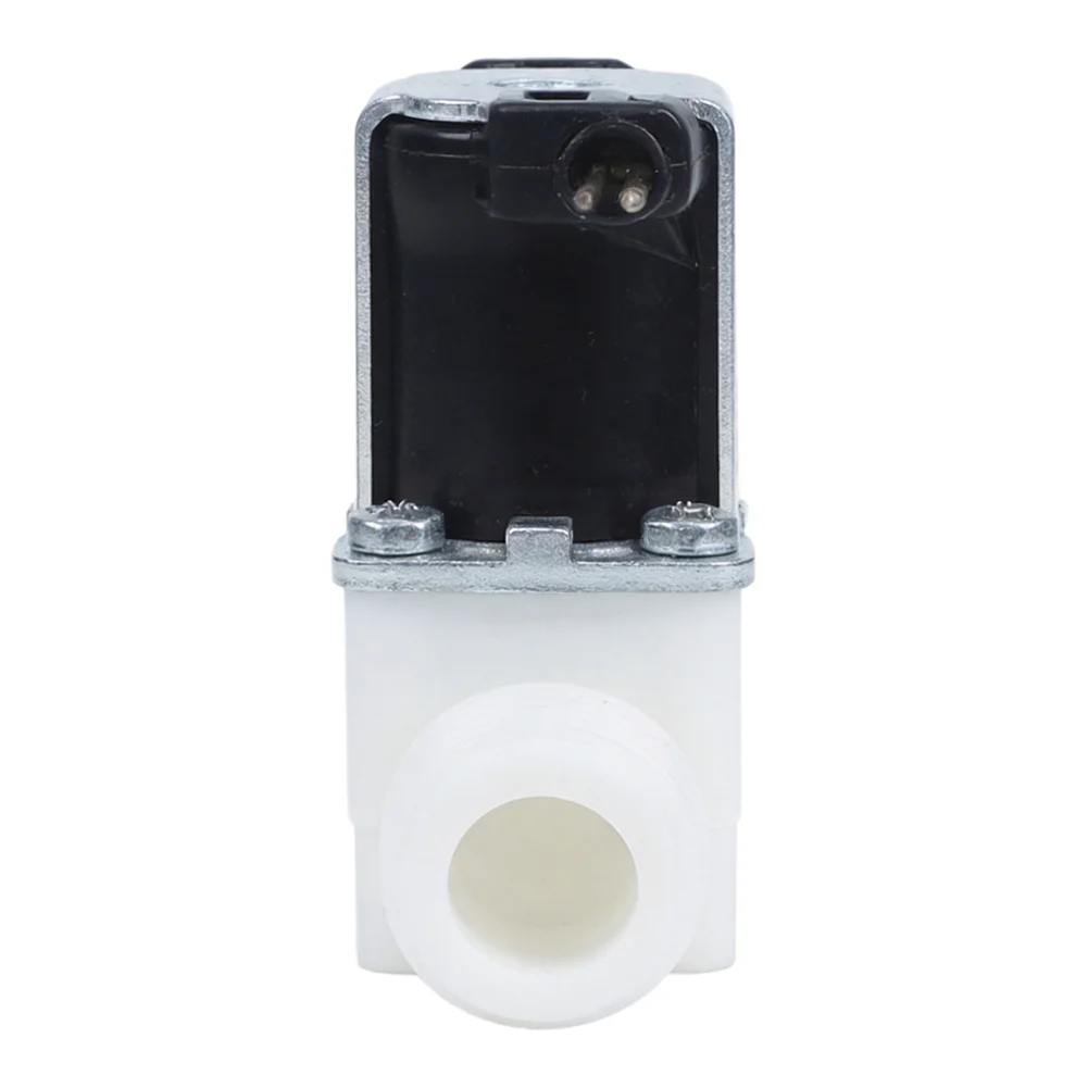 Normally Closed 1/2 Thread Solenoid Valve Water Control Device Plastic Housing 12V 24V 220V 0.02-0.8 MPa Range