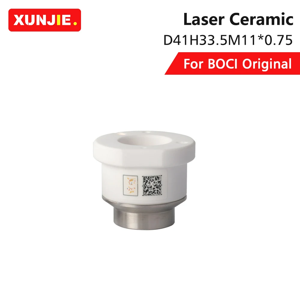 Imagem -04 - Xunjie Boci Fibra Laser Anel de Cerâmica Suporte de Bico de Corte Original D41 M11