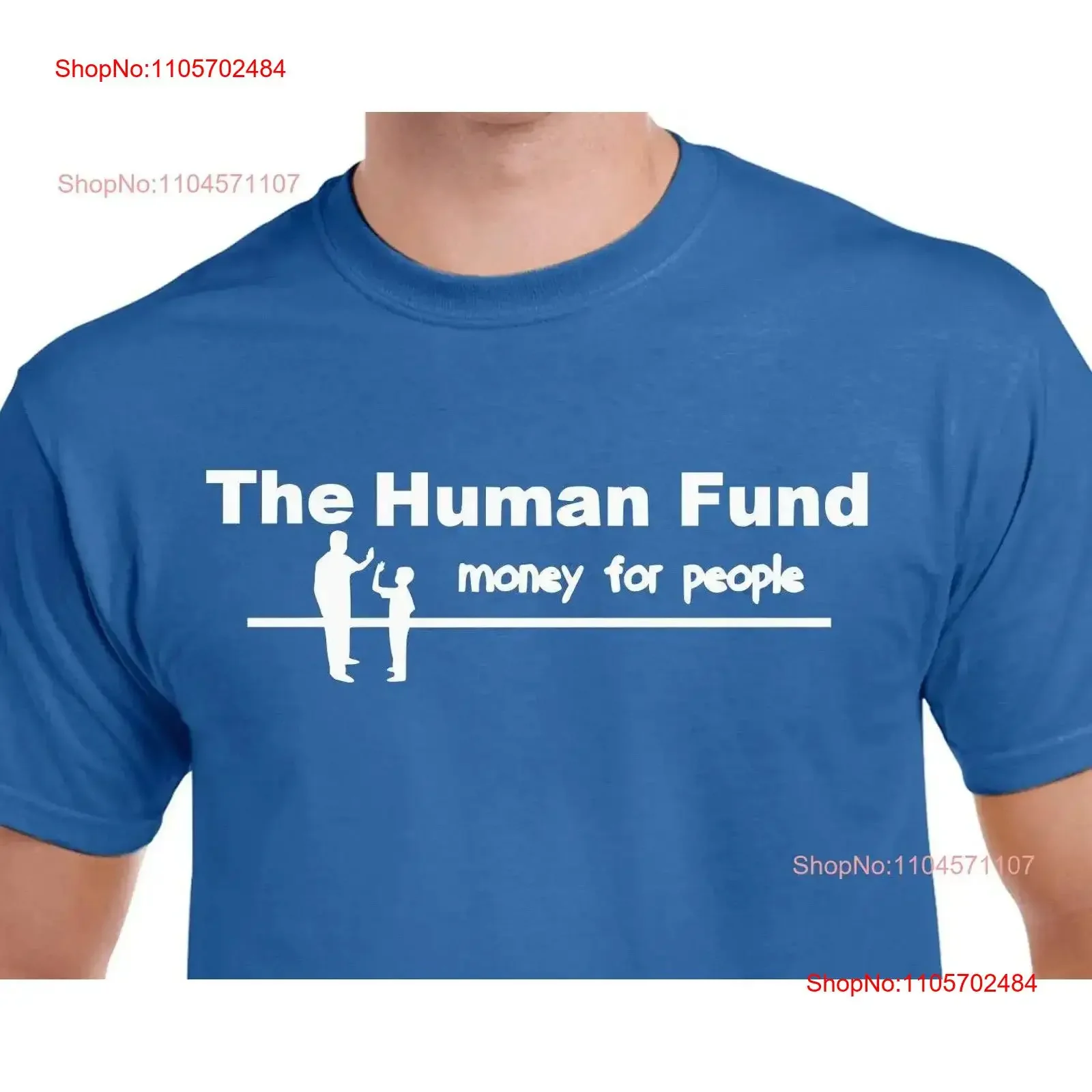 The Human Fund T Shirt George Costanza Seinfeld vintage Washed designer clothes Top For Everyday Wear Casual graphic Slightly