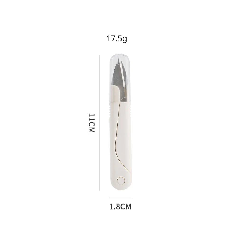 3/2/1PCS Edelstahl Frühling Kleine Schere mit Abdeckung Tragbare Faden Schneiden Kopf Nähen Schere – Detail 8