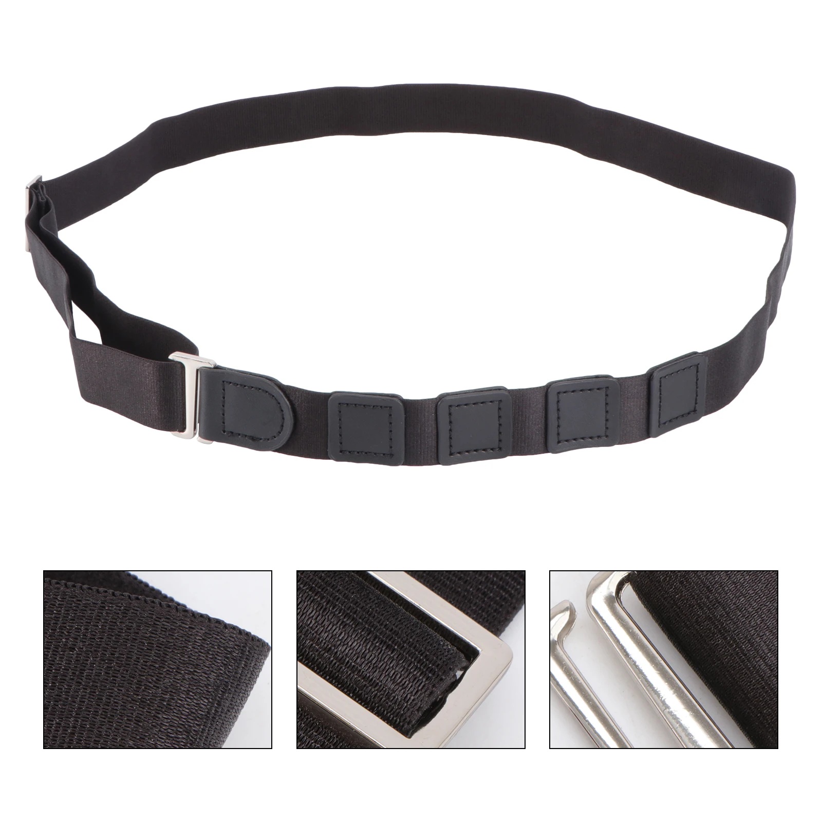 

Non slip Anti wrinkle Straps Shirt Belt Stays Undergarment Elastic Nylon Strong Clipping Practical