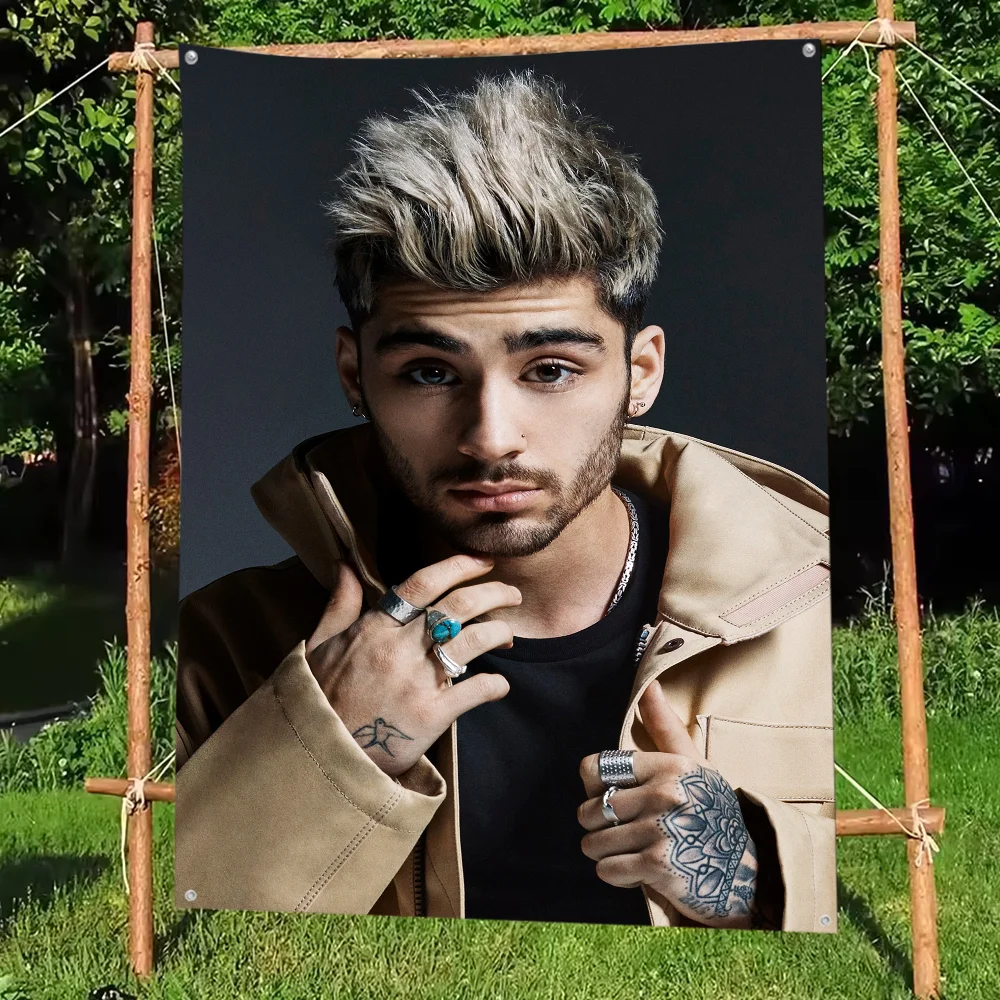 Singer Zayn Malik Flag DIY Flag For Family Group Party Living Room Home Dorm Decor Wall Art Decor Banner