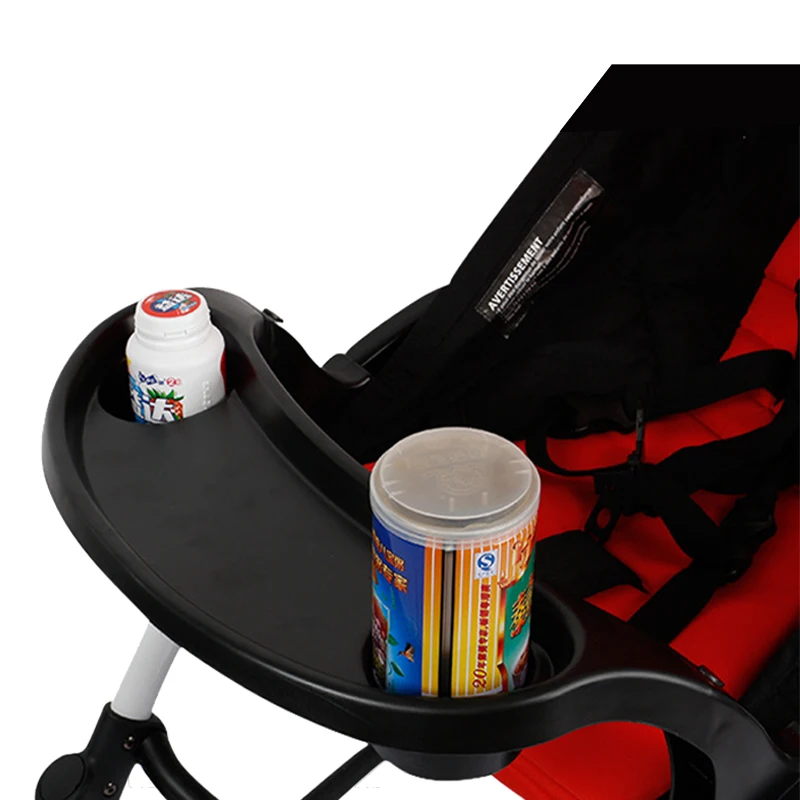 Stroller Dining Plate for Yoyo Stroller Accessories Healthy ABS Material Meal Tray Service Plate Food Milk Bottle Cup Holder