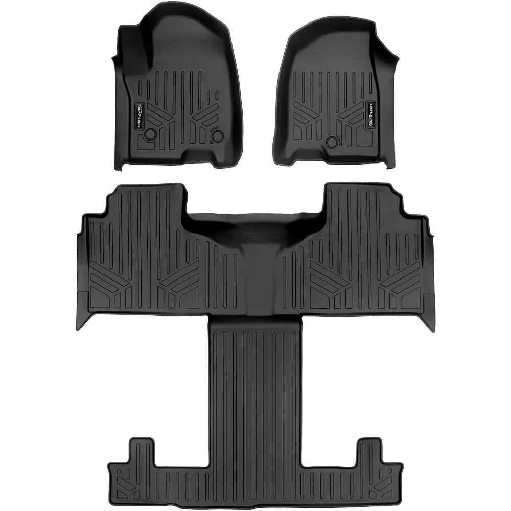 

Custom Fit 3 Row Liner Set Compatible with 2021-2023 Cadillac Escalade with 2nd Row Bucket Seats