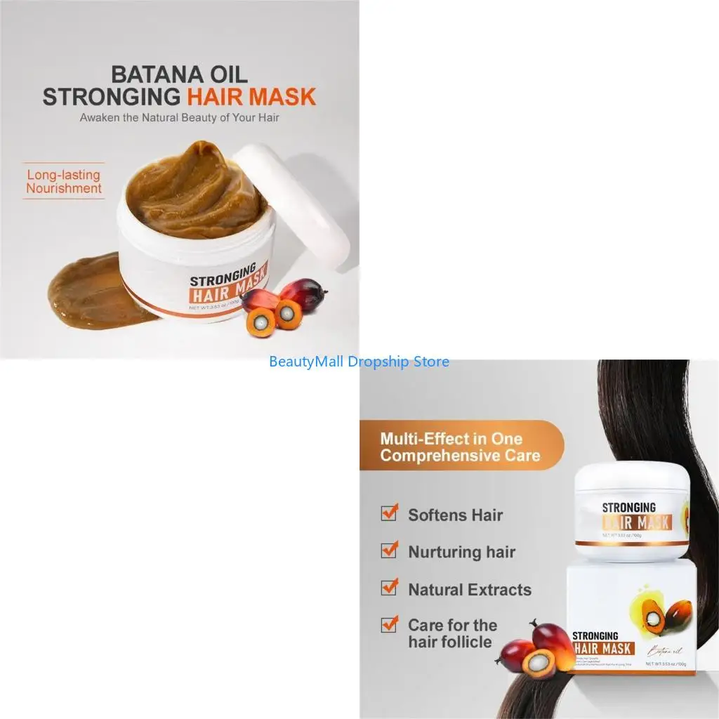 

40JD Увлажняющая маска для волос Восстановление сухой и поврежденной маски для волос Строительная маска для волос глубоко маска