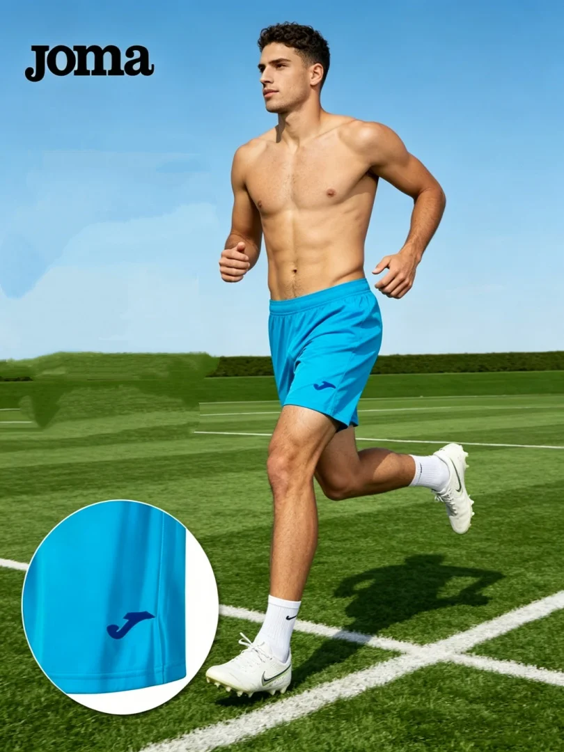 JOMA summer thin quick drying sports shorts, competition football shorts, sports fitness five quarter shorts