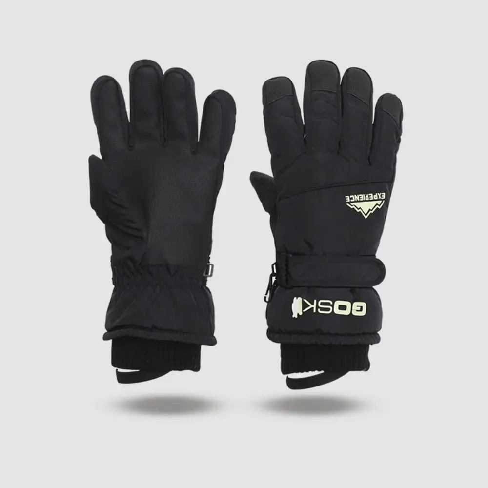 

Elastic Keep Warm Snowboard Gloves Touch Screen Windproof Skiing Gloves Waterproof Thicken Full Finger Mittens Man