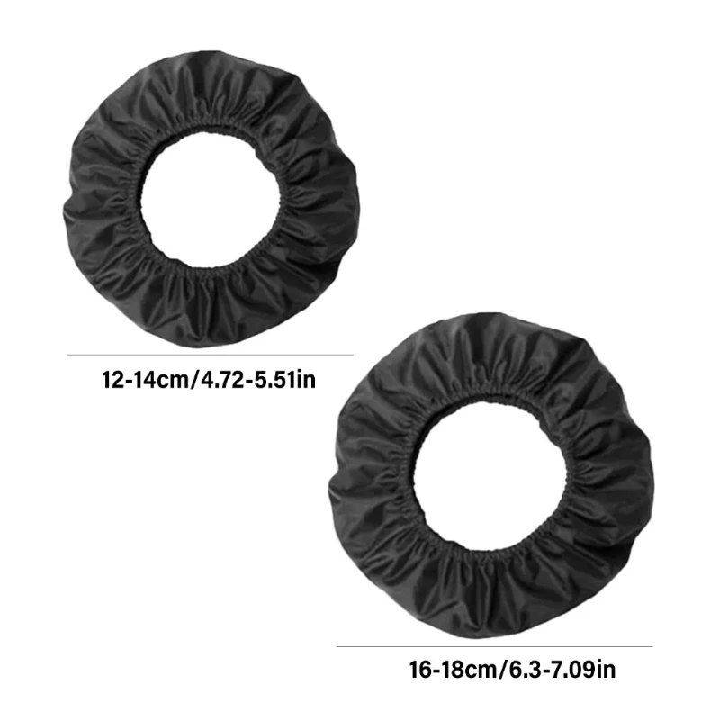  4Pcs Baby Transport Wheel Protectors 2 Small And 2 Large Sizes Works With Many Carriages Strong And Washable