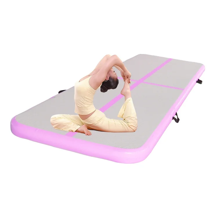 Hot Selling Inflatable Air Track Rolls Gym Eco Friendly Tumbling Mat Home Floor GYM  Inflatable Gymnastics Mat Yoga Mat