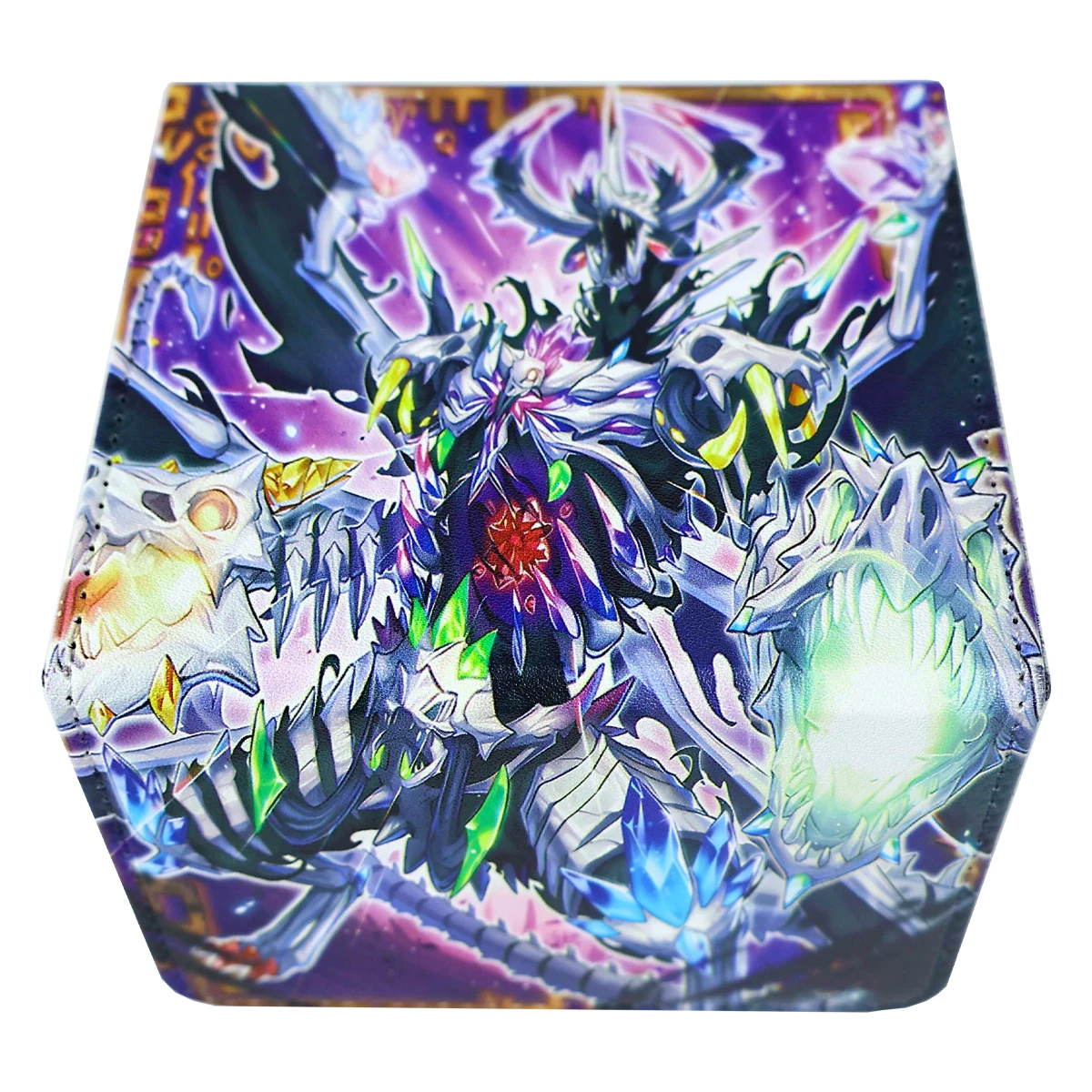 

Diy Yu-Gi-Oh! Mementoal Tecuhtlica Combined Creation Card Storage Box Ygo Leather Card Collection Protection Box Anime Gift Toys