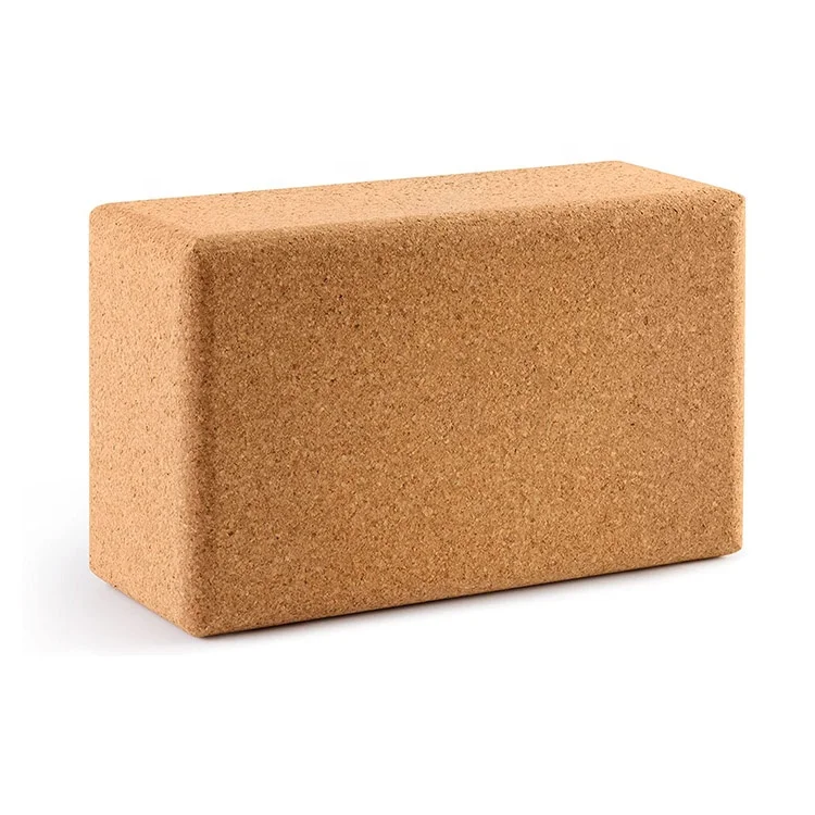 Eco-Friendly Natural Non-Toxic Sport Cork Yoga Block For Fitness