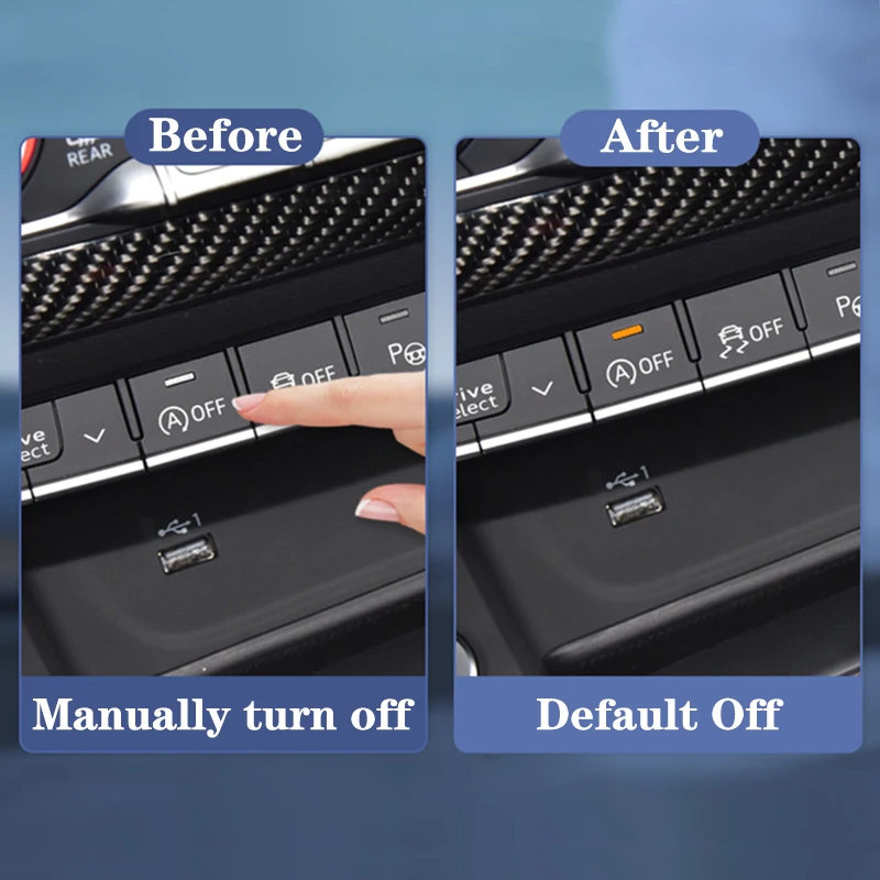 Disable Cable Automatic Start stop button For Audi A4 B9 A5 B9 A3 8V Q5 FY Q3 F3 Q2 Q7 car Engine System Eliminator view 2