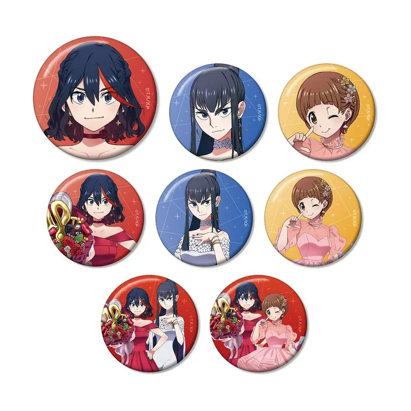 Japan Armabianca Goods KILL la KILL 10th Anniversary Special New Picture Metal Badges