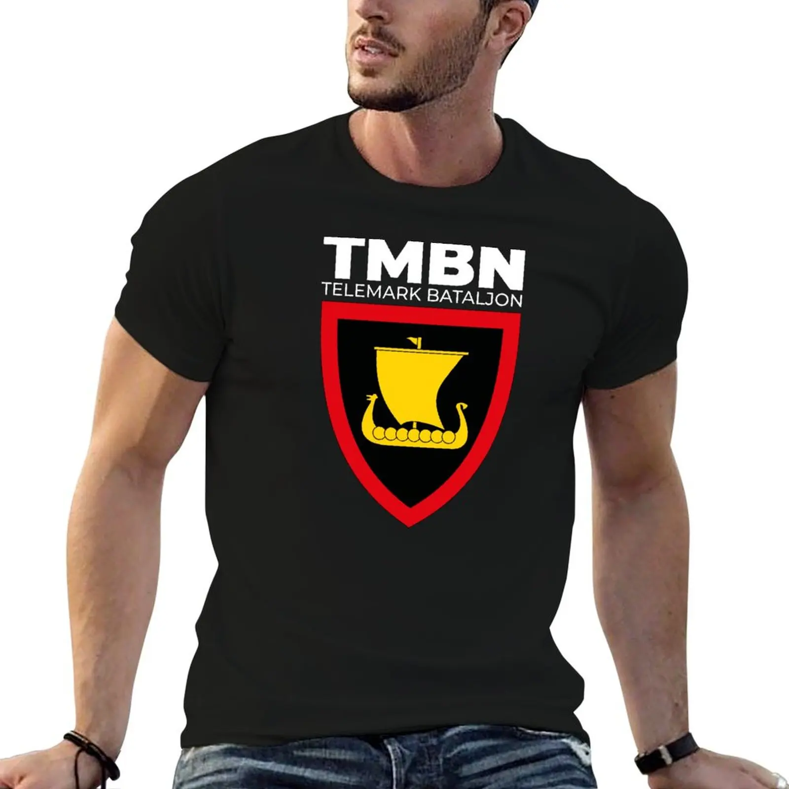 Telemark Battalion, TMBN T-Shirt t shirts for man cotton funny t shirts dark humor man graphic t shirt T-shirt