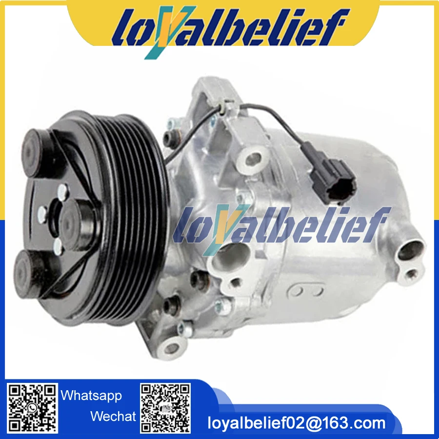 New AC Compressor For Nissan Frontier 4.0L Xterra 4.0L Equator 2005-15 92600EA300 92600-EA300 92600EA30A 92600-EA30A 92600EA30C