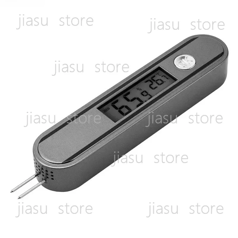 Portable LCD Cigar Hygrometer, Digital Pocket Humidity Detector Probe for Cigar Moisture Density Testing