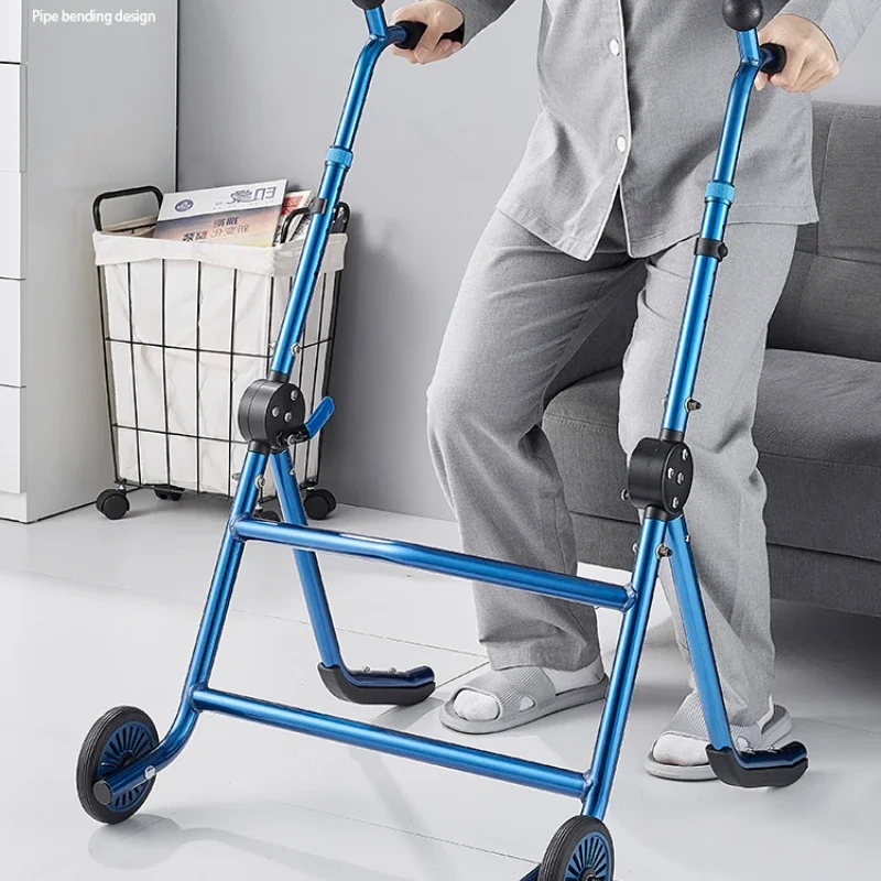 

Advanced Foldable Crutches - Elderly Walking Aid, Portable Rehabilitation Trolley Stick, Enhanced Mobility Support