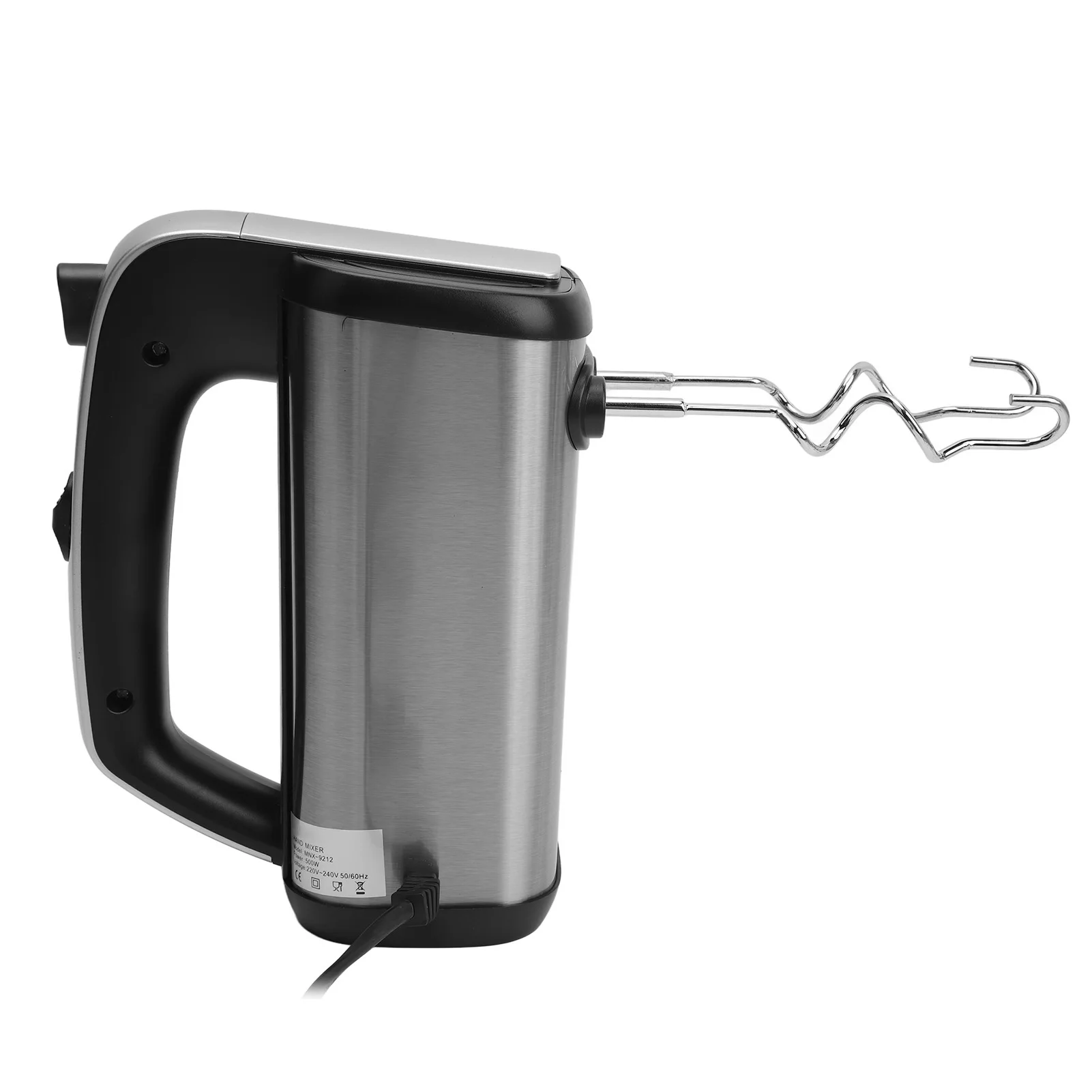 خلاط يدوي كهربائي 5 سرعات ، خلاط طعام يدوي باليد ، خلاط كيكة الخبز والعجين ، خلاط يدوي ، مضرب بيض كهربائي EU 220 فولت 500 واط