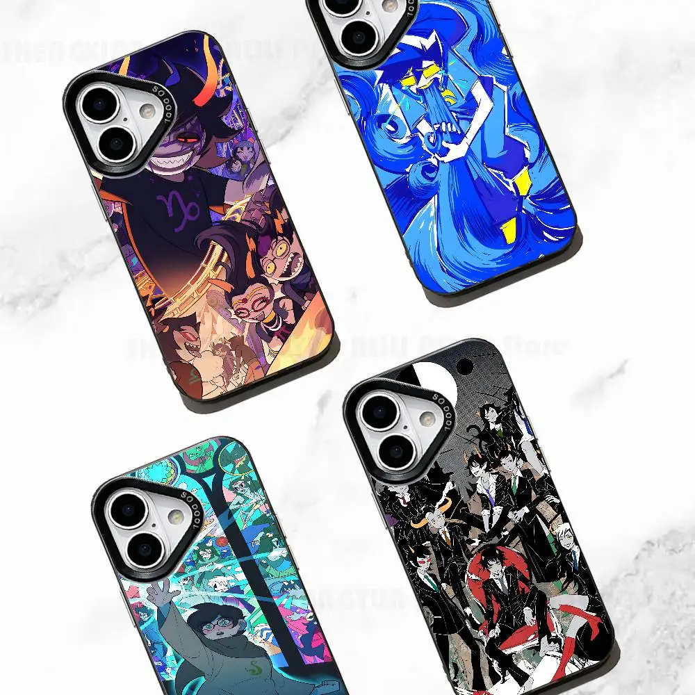 

Funny Cartoon H-Homestuck Phone Case For IPhone 17 16e 16 15 14 13 12 Pro Max X XR XS MAX Back Cover
