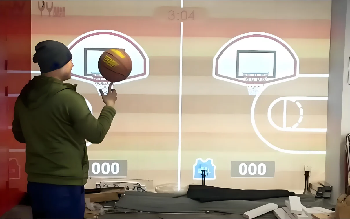 

LIDAR Interactive Engine English version touch Software - Laser Radar Interactive Projection Fusion