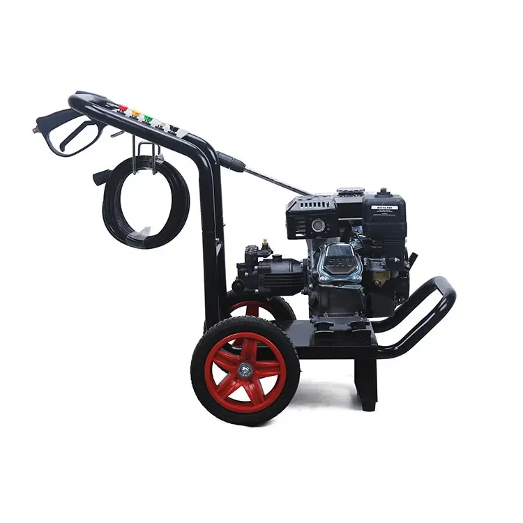 Pressure 5200w Cold Water Jet Cleaning Equipment Pressure Washer With Wheel