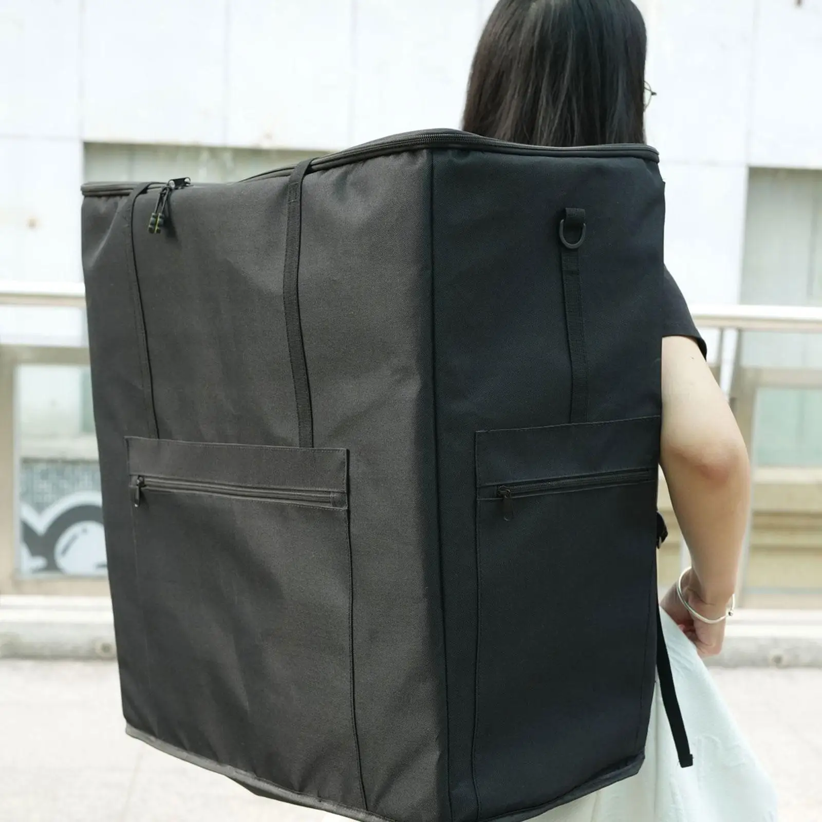 Durable Foldable Bike Storage Bag Premium Oxford Waterproof Cycling Carry Pack for 14-16 Inch Folding Bikes