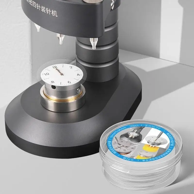 964E 50Pieces Watch Dials Case Protectors Convenient Storage Box For Organization