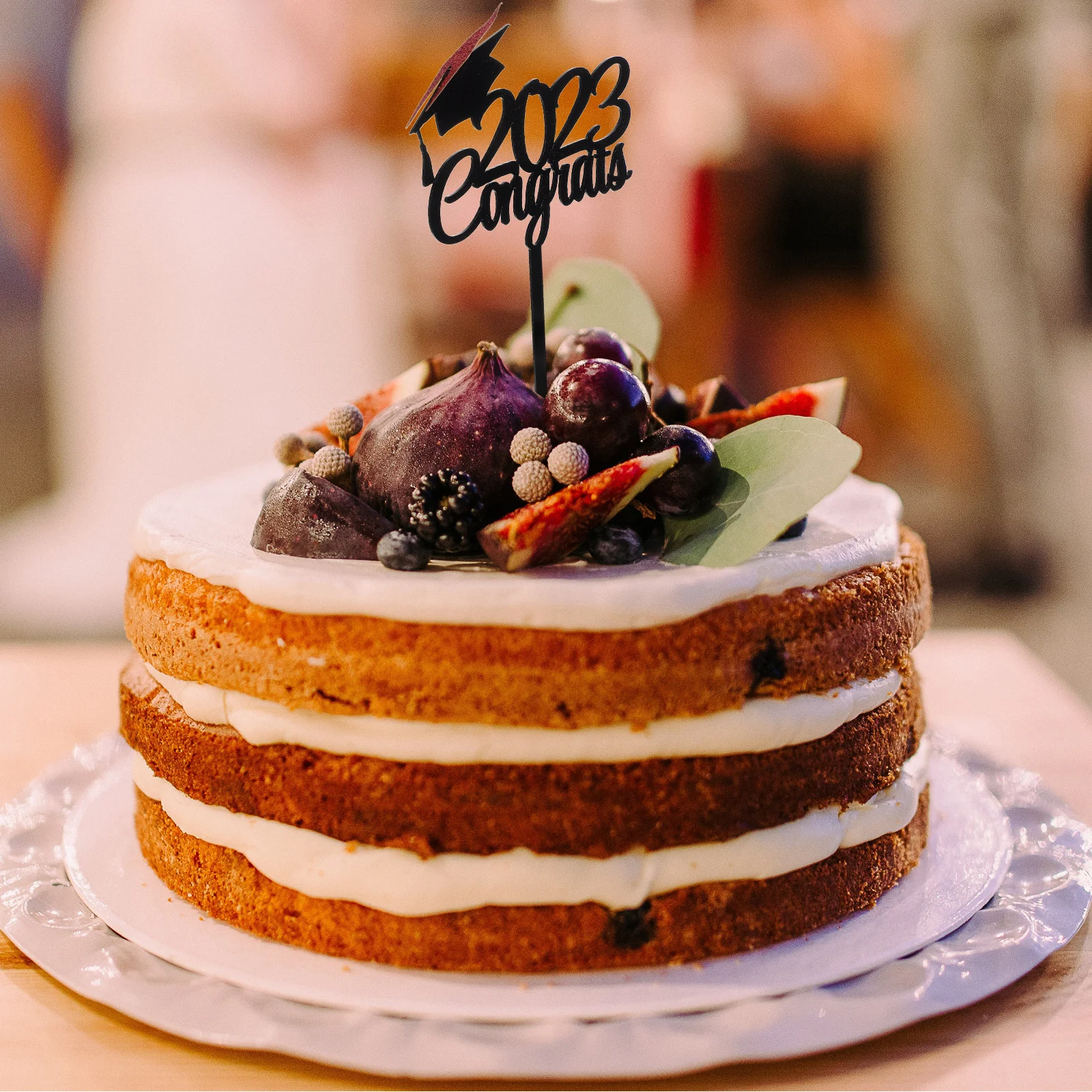 

5Pcs Acrylic Graduation Cupcake Picks 2023 Cake Decorations Grad Party Dessert Toppers Festive Accents Grad Cake Decorations