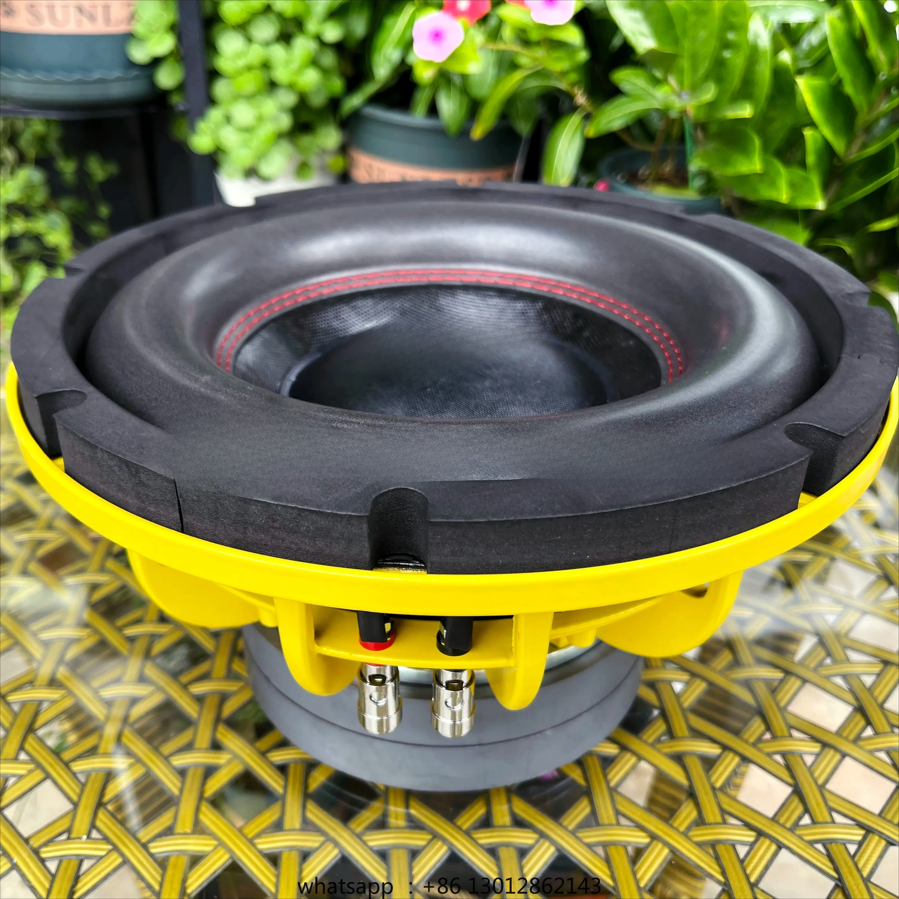 

Dual magnetic dual voice coil long stroke 10 inch 12 inch 15 inch subwoofer speaker subwoofer