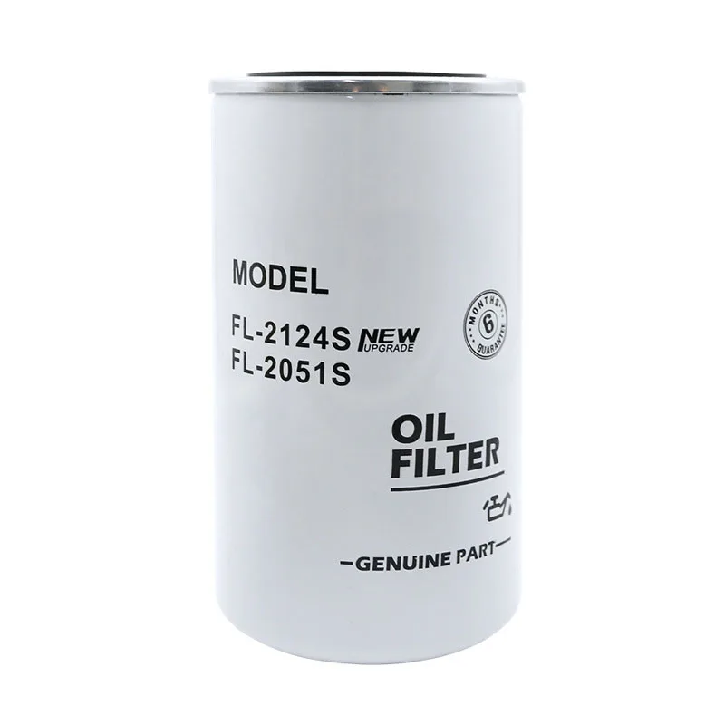 FL2051S Oil Filter Compatible with Ford Super Duty F-250/F-350/F-450/F-550/F-600/F-650/F-750 Replace FL2051S FL2051