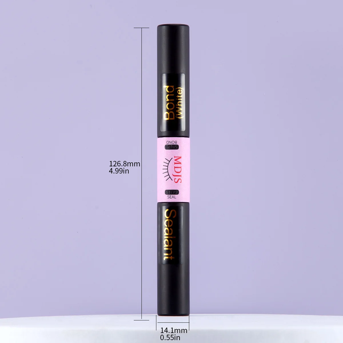 Colle pour faux cils imperméable, super façonnante, maquillage 24h, yeux sensibles, adaptée au gel invisible sans trace, cils à séchage rapide