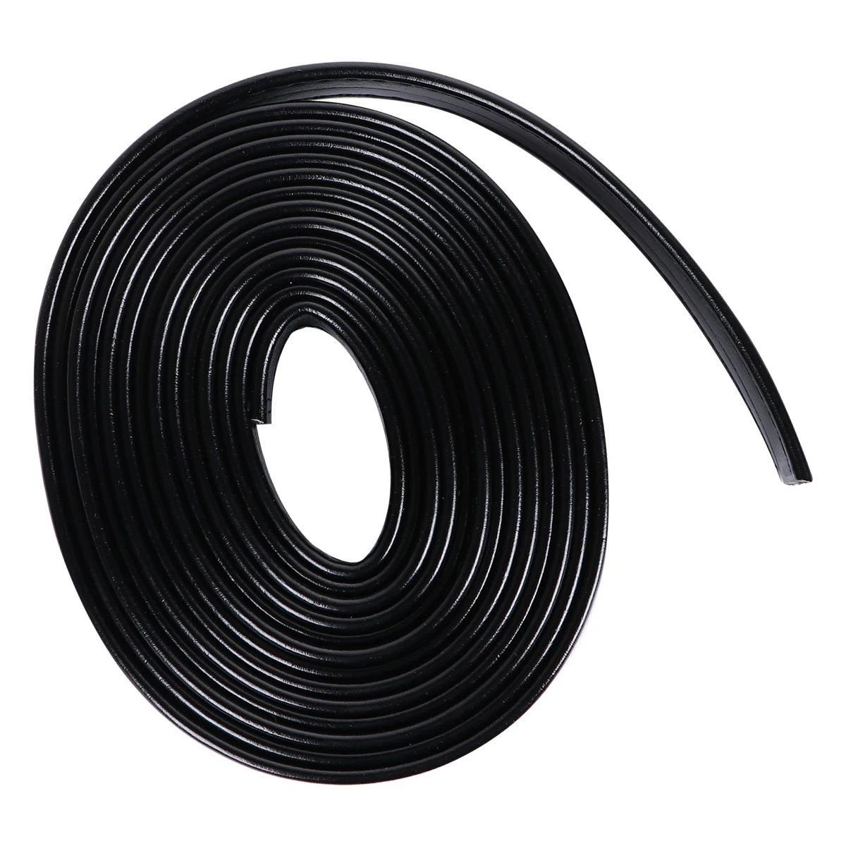 

PU Strip for Bag DIY Decor 1 Roll Brown Waxed Polyester Cord Hemming Strap Wear Resistant Easy Clean Accessories