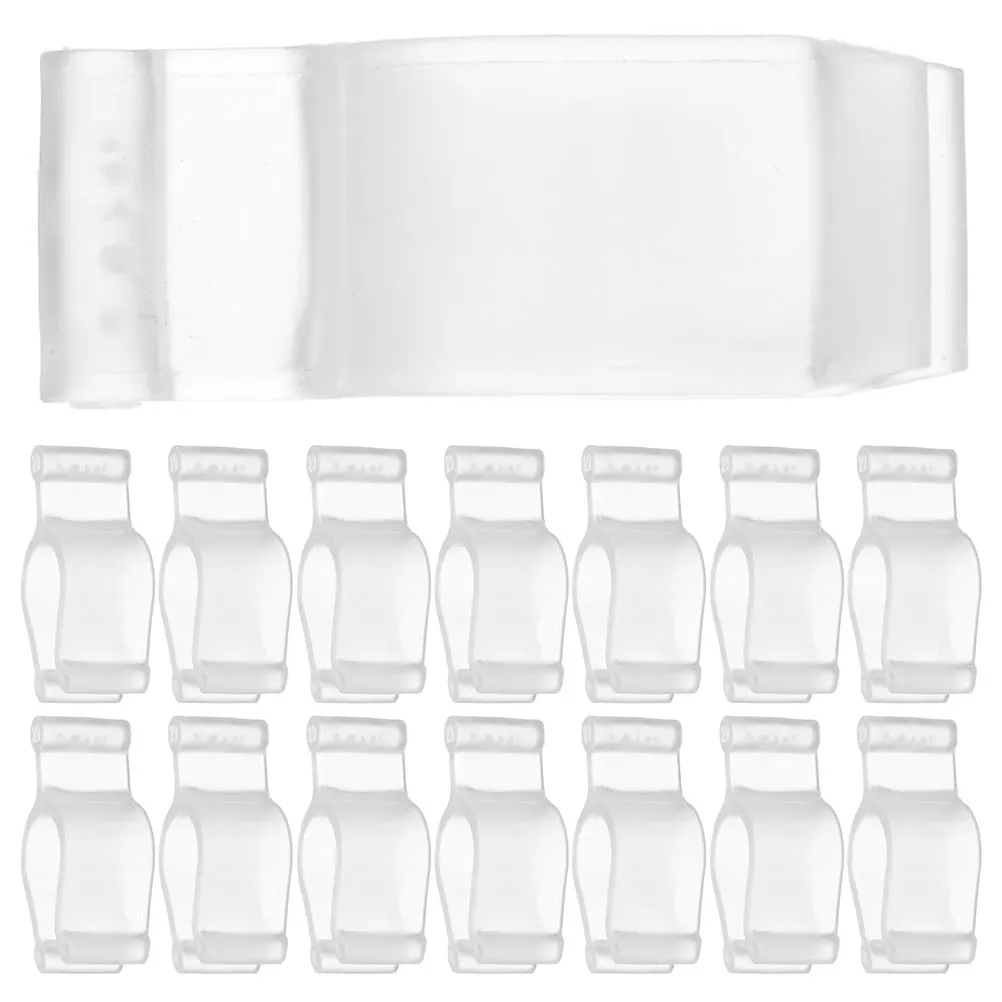 100pcs Cleansing Oil Clips Plastic Bottle Pump Clamp Durable Pp Quick Install Universal Fit For Travel Lotion Pump Bottle Lock