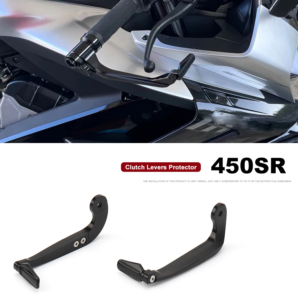 

Motorcycle Accessories 2022 2023 2024 For CFMOTO 450SR 450 SR 450sr Handlebar Grips Hands Guard Brake Clutch Levers Protector