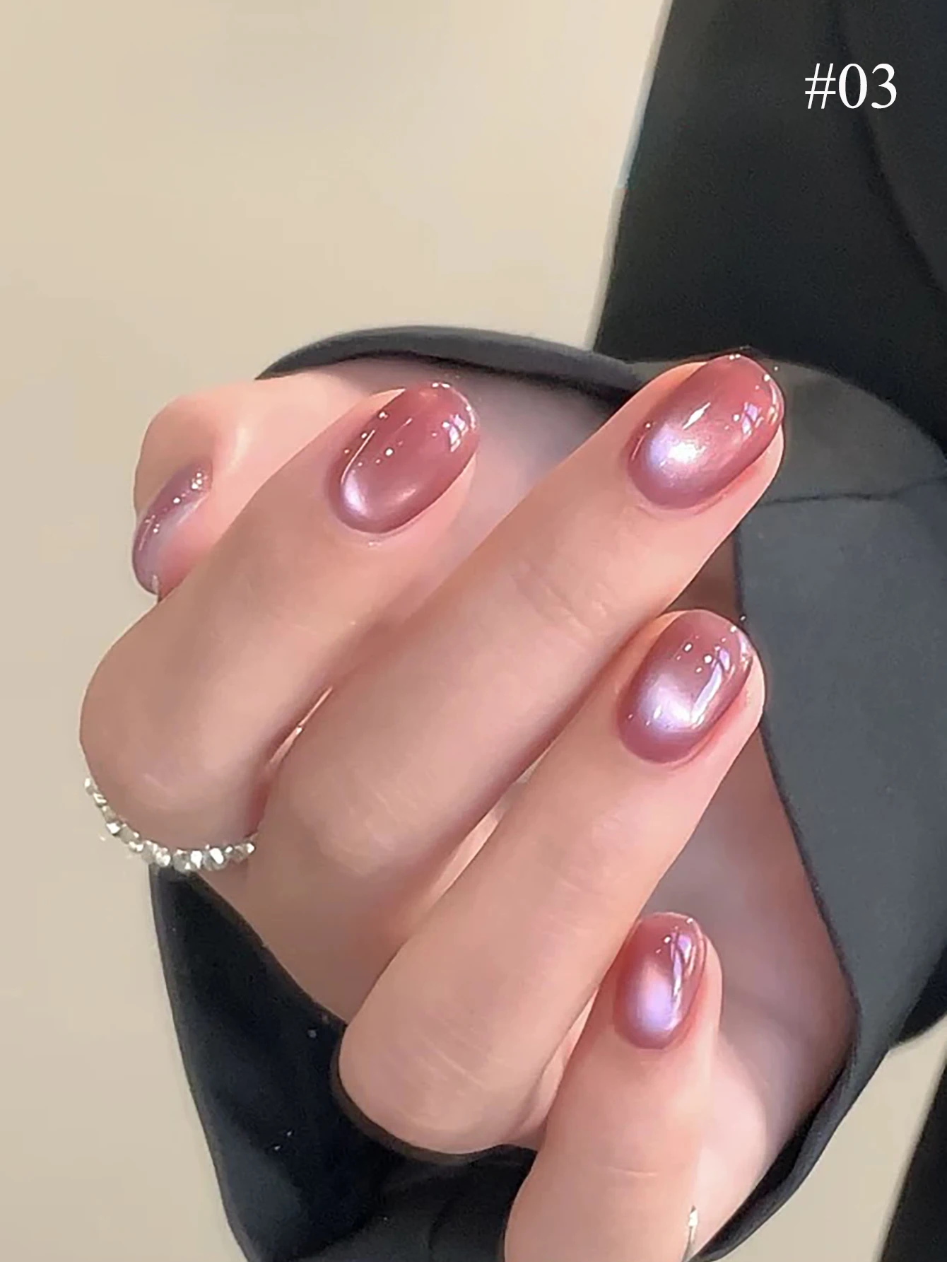 1-9pcs ZH Blue Purple Pink Nail Crystal Jelly Glass Bead Cat's Eye Gel Nail Polish 2025 Summer Resistant Whitening Gel Nail Art