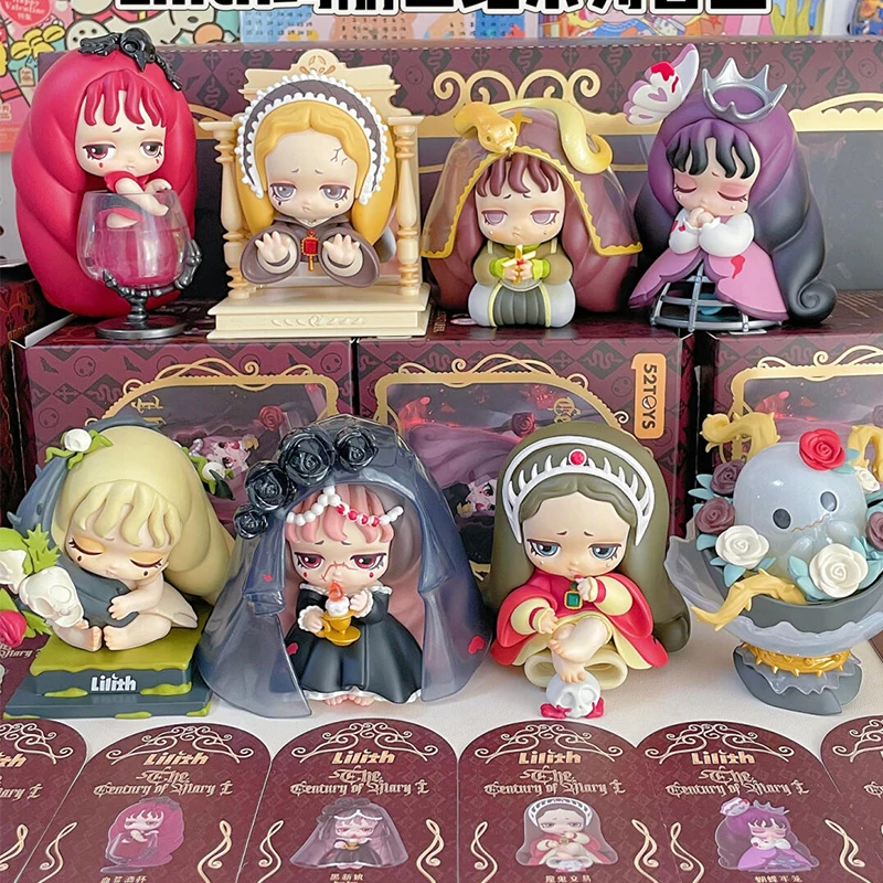 

Lilith The Century of Mary Слепая коробка Lilith Фигурка Mystery Box Темный стиль Аниме Кукла-сюрприз Коробка Домашний декор стола Игрушки