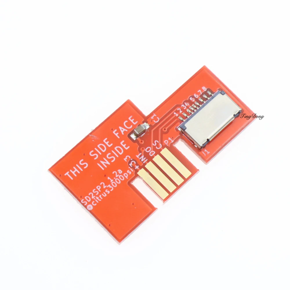 อะแดปเตอร์การ์ด Micro SD SD2SP2 รุ่น 1.0 สำหรับ GameCube NGC SDLoad SDL จำนวน 1-10 ชิ้น