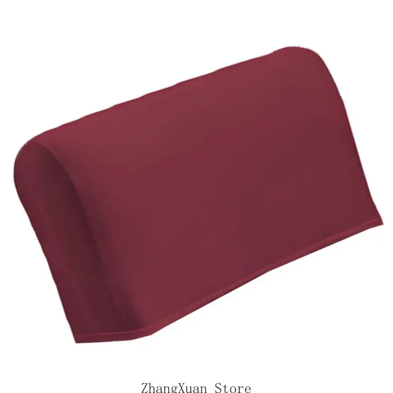 Minimalists Bürostuhl-Kopfstützenschutz, Polyester-Mischgewebe, rutschfeste Designs, passend für die meisten Stühle, 3 x – Detail 4