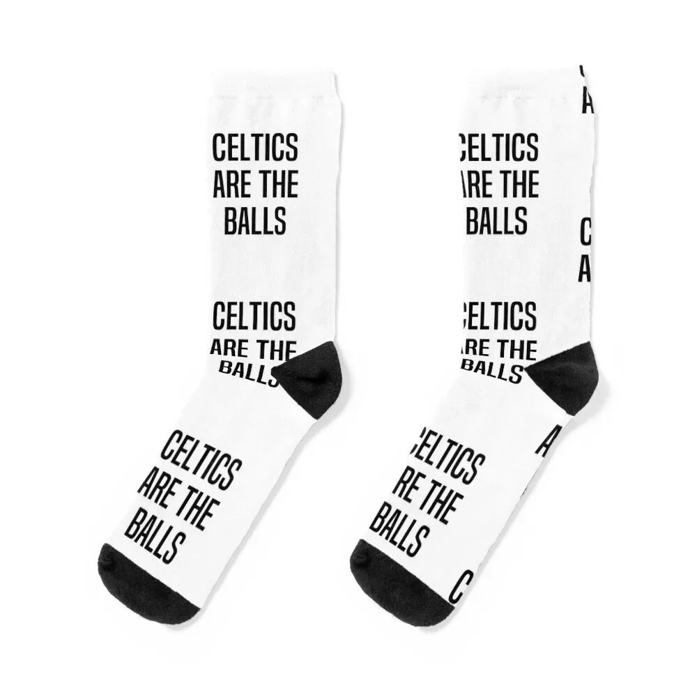 

celtics are the balls Socks anti-slip cute gift with print Boy Child Socks Women's