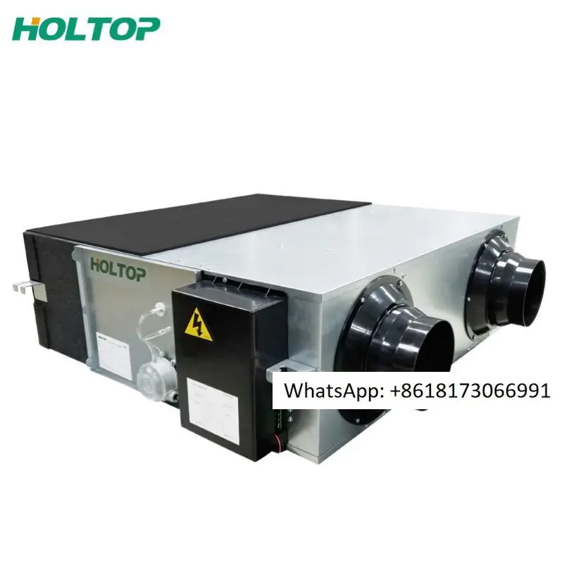 Energy saving heat recovery air conditioning ventilation ceiling fan