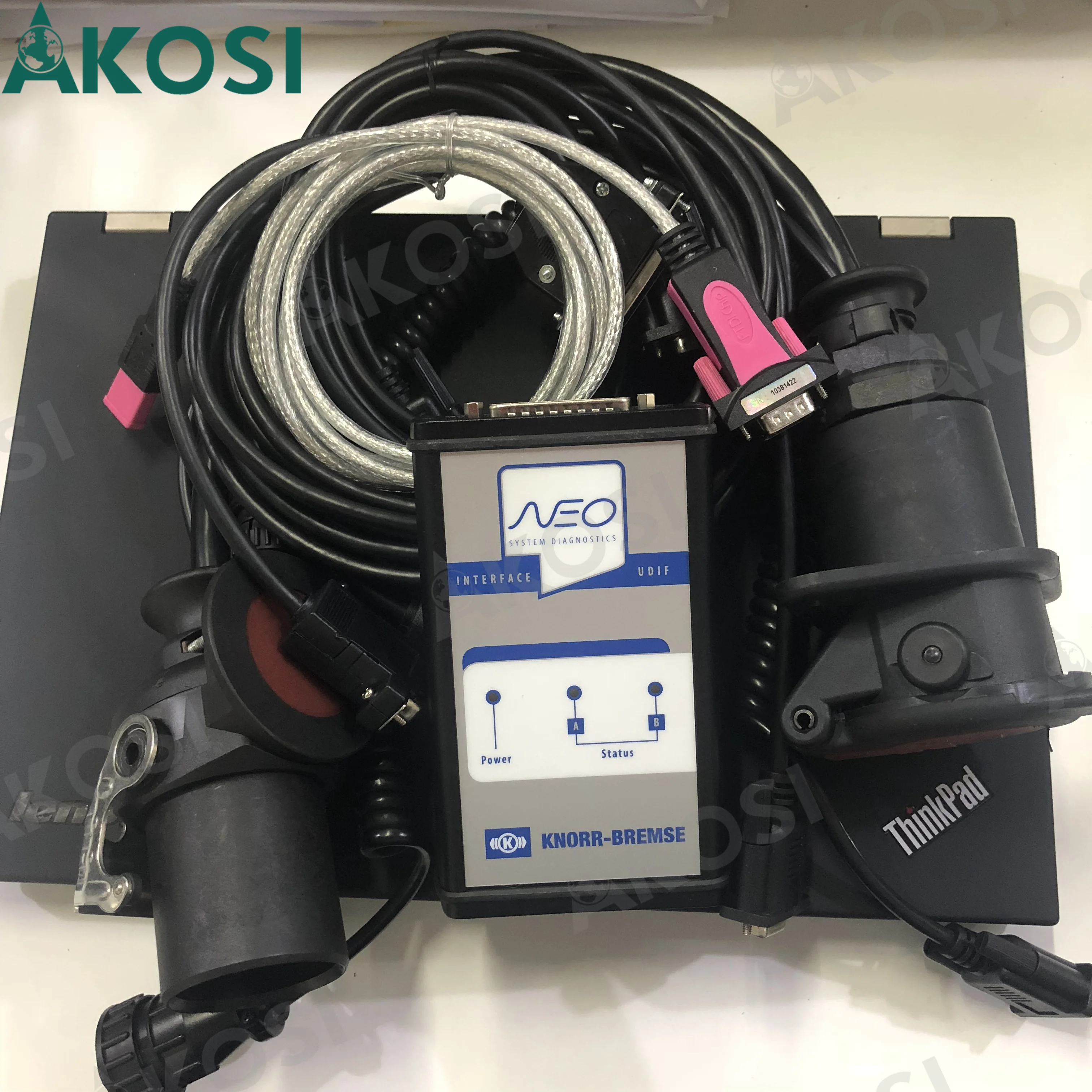 

multi-language KNORR-BREMSE diagnostic tool for Knorr trailers and semi-trailers brake system KNORR NEO UDIF Interface tool