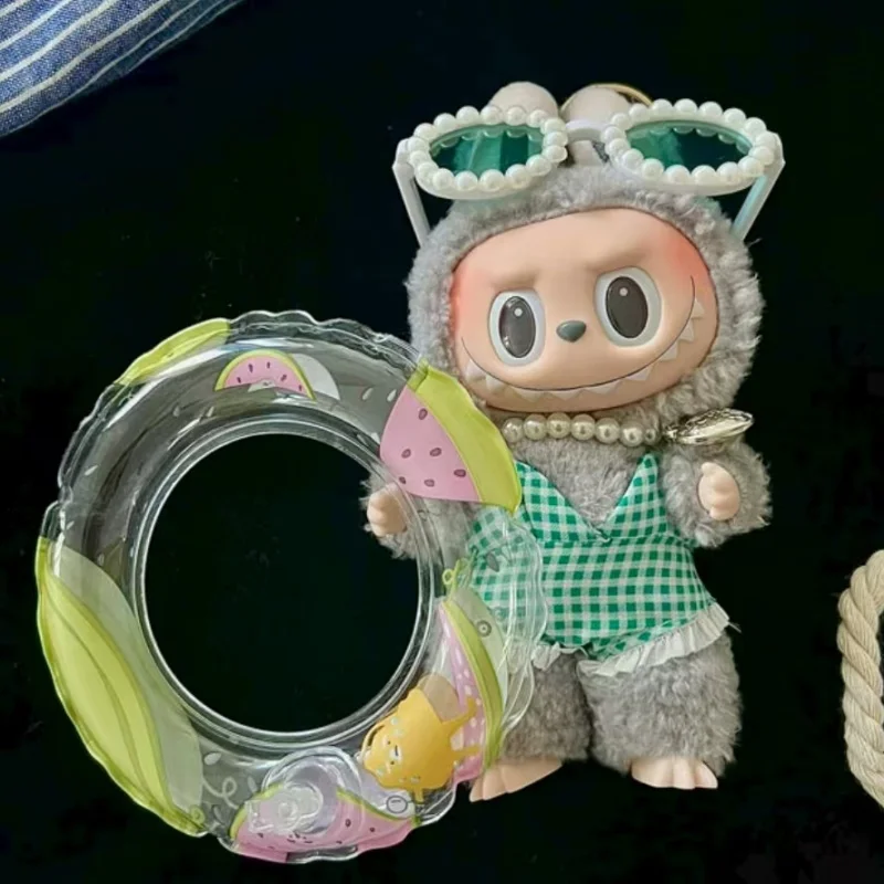 인형 옷 15 17cm 라부부 면 인형용 다채로운 수영복 진주 인형 중공업 안경 옷 액세서리