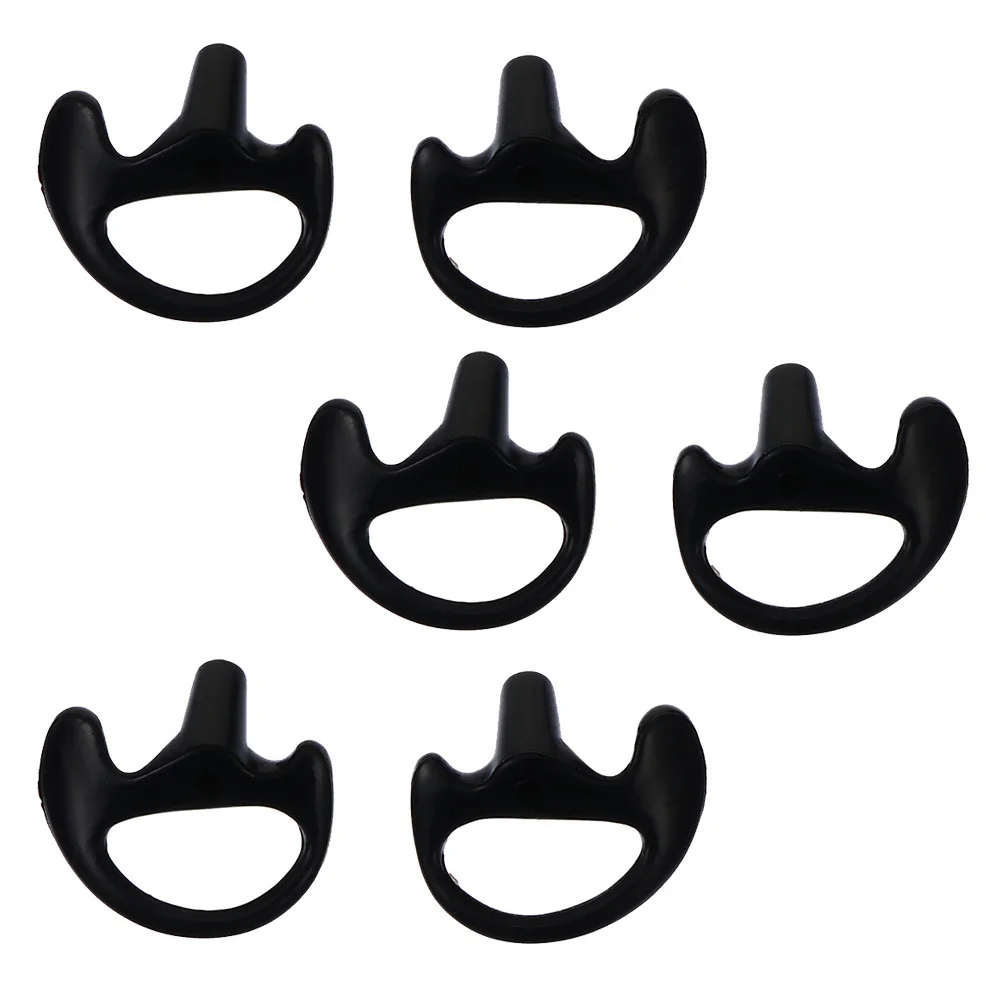 

Silicone Ear Mold Earbud Tips For Acoustic Coil Tube Earpiece Replacement Durable Soft Secure Fit Two Audio Kits