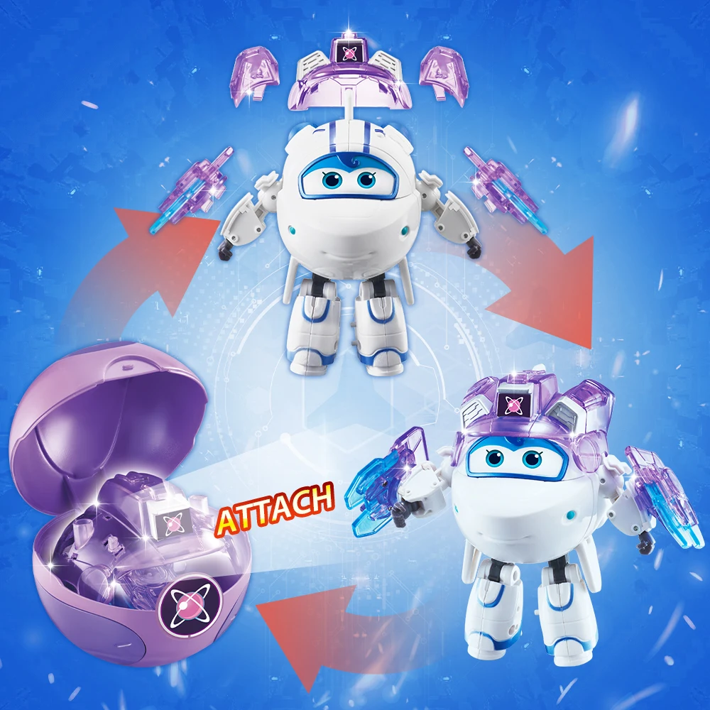 Super wings s6 5 polegadas transformando astra & ball-robôs de alta tecnologia deformação para avião figuras de ação anime criança brinquedos